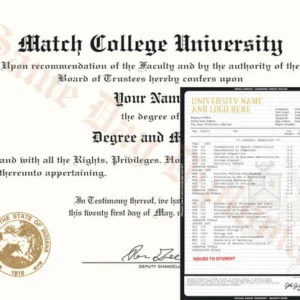 Associate Degree Diploma & Transcripts