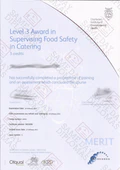 Certificate - CIEH, Chartered Instiute of Environmental Health - Image 2