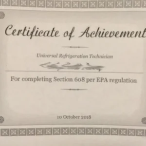 Certificate Of Achievement