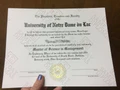 Master Degree Diploma