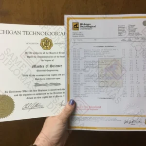 Master Degree Diploma & Transcripts